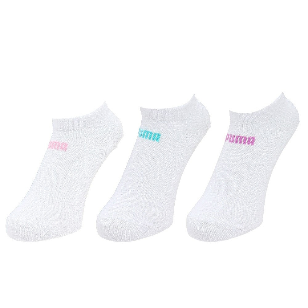 プーマ（PUMA）（レディース）アンクルソックス 3足組 3562505-04