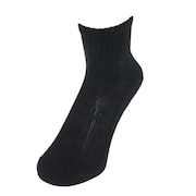 クー(Coo.)(レディース)ソックス 3足組 HEAT-X アンクル 895Q3OK0284 BLK