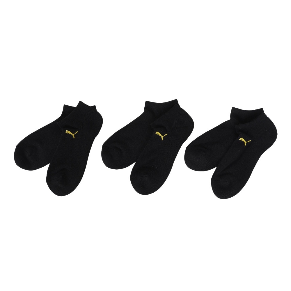 プーマ（PUMA）（レディース）スニーカーソックス 3足組 23～25cm 3563042-02-235