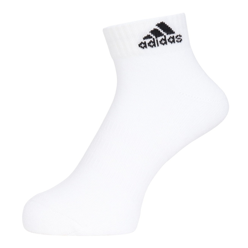 アディダス（adidas）（レディース）クッション スポーツウェア アンクルソックス 3足組 EBB63-HT3441