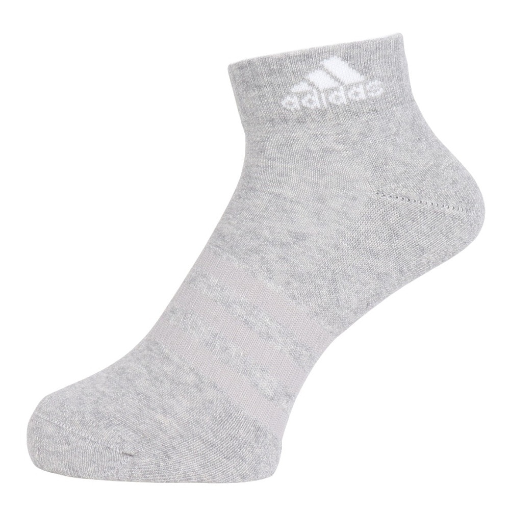 アディダス（adidas）（レディース）クッション スポーツウェア アンクルソックス3足組 EBB63-IC1281