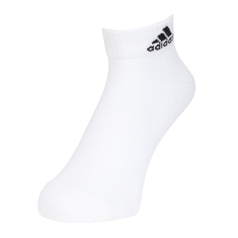 アディダス（adidas）（レディース）クッション スポーツウェア アンクルソックス3足組 EBB63-IC1281