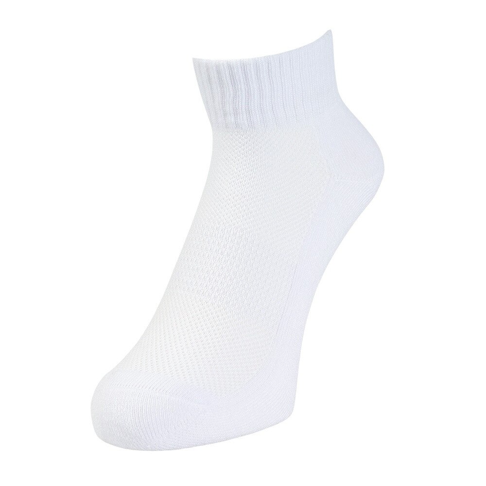 クー（Coo.）（レディース）アンクル丈 ソックス 3足組 23 24S895Q3OK0012WHT