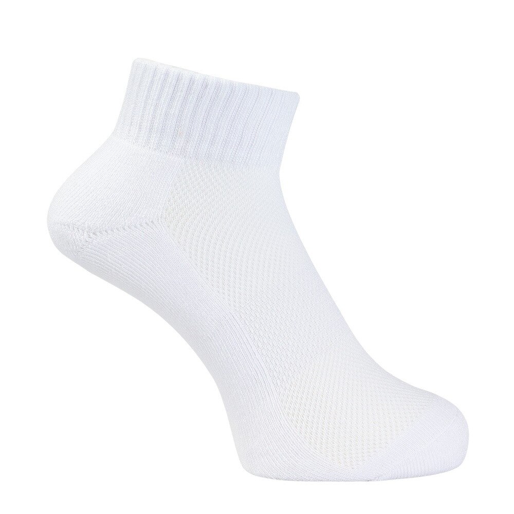 クー（Coo.）（レディース）アンクル丈 ソックス 3足組 23 24S895Q3OK0012WHT