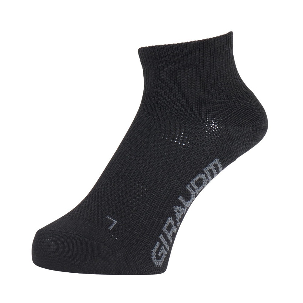 ジローム（GIRAUDM）（レディース、キッズ）ストロングアンクルソックス BLK 3足組 SK3S0046-WA894-GROK