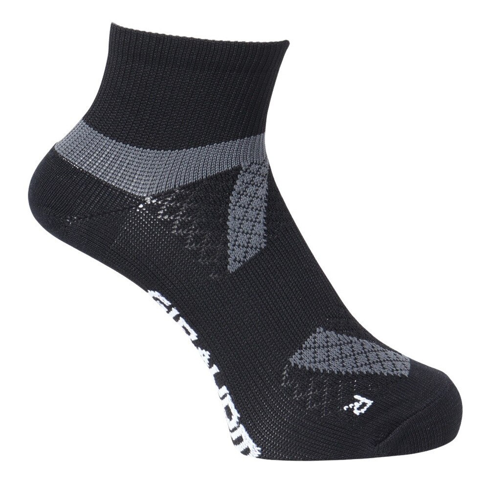 ジローム（GIRAUDM）（レディース、キッズ）デオアンクルソックス 3足組 BLK SK4S0211-WA895-GRYW