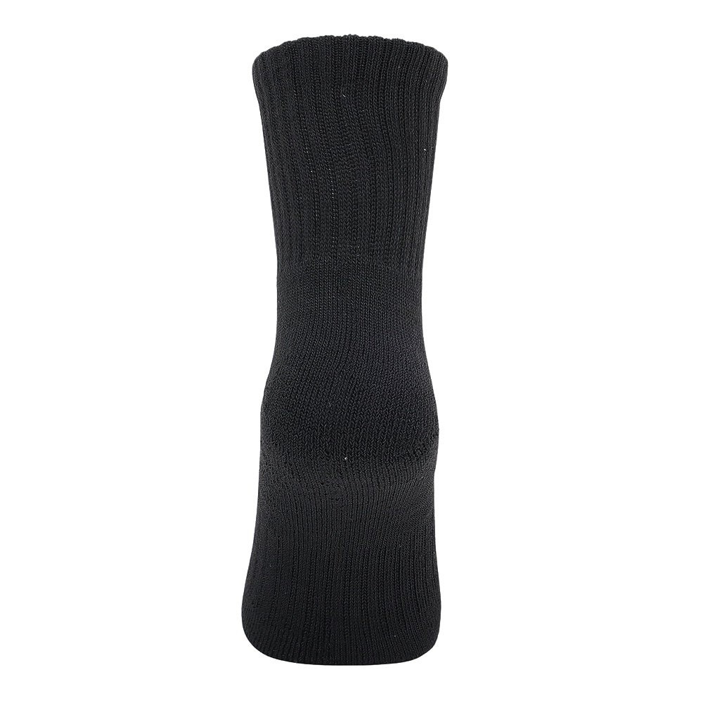 クー（Coo.）（レディース）ヒートクロス 3足組 アンクル丈 ソックス 895Q4GSA0055 BLK 黒 22-25cm 抗菌防臭
