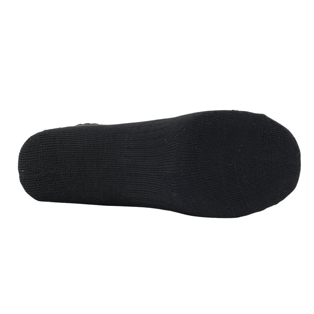 クー（Coo.）（レディース）ヒートクロス 3足組 アンクル丈 ソックス 895Q4GSA0055 BLK 黒 22-25cm 抗菌防臭