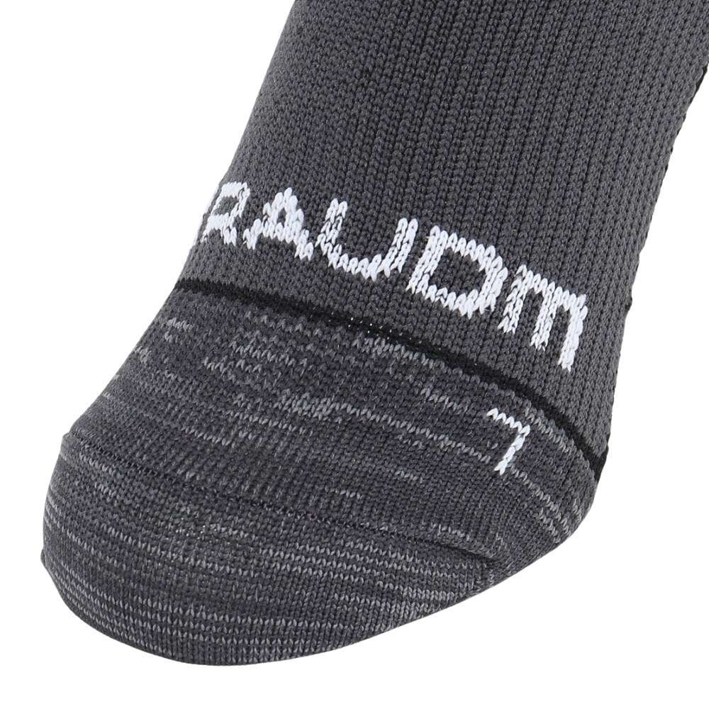 ジローム（GIRAUDM）（レディース）靴下 シャインアンクルソックス 3足組 22-25センチ SK5S0007-WA895-GRGSA BLK 伸縮 フィット ストレッチ シンプル