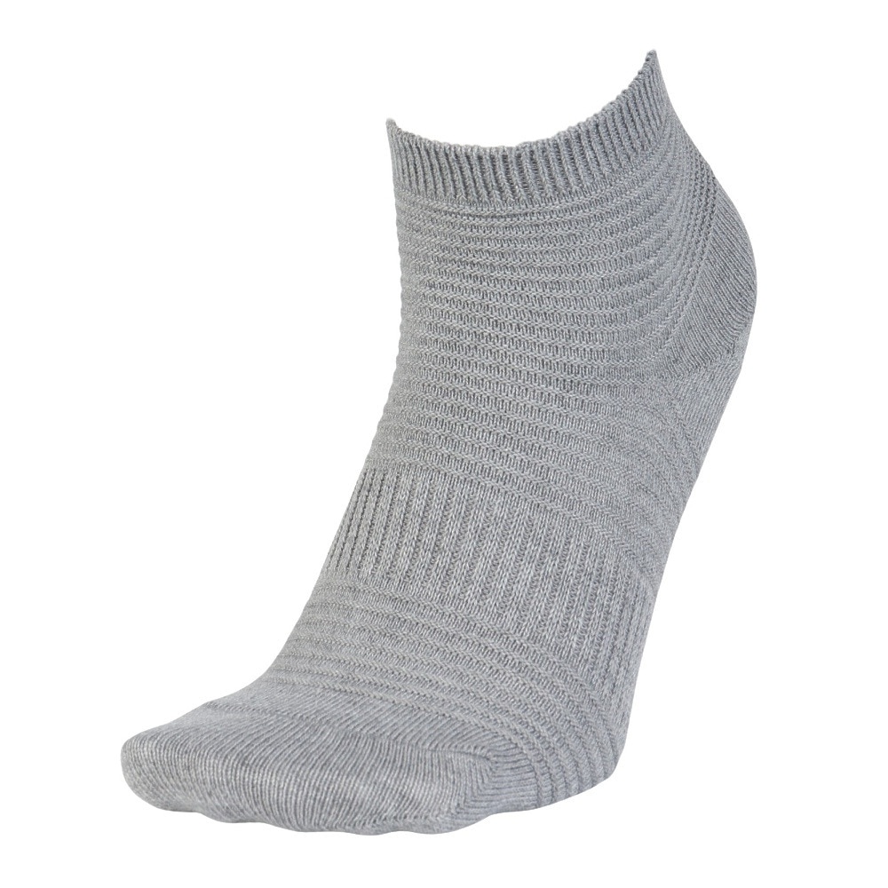 クー（Coo.）（レディース）消臭アンクル丈ソックス 3足組 GRYCGRYBLK 22-25センチ 895CO5GSA0033 GRY 吸汗速乾 消臭 防臭 抗菌 新調 新学期 新生活 