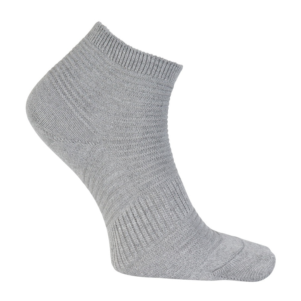 クー（Coo.）（レディース）消臭アンクル丈ソックス 3足組 GRYCGRYBLK 22-25センチ 895CO5GSA0033 GRY 吸汗速乾 消臭 防臭 抗菌 新調 新学期 新生活 