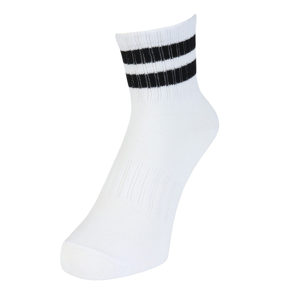 クー（Coo.）（レディース）靴下 アンクル丈ソックス 3足組 NVYPNKLGN 22-25センチ 895CO5GSA0045 NVY ラインソックス 抗菌 防臭 シンプル カジュアル 新調 