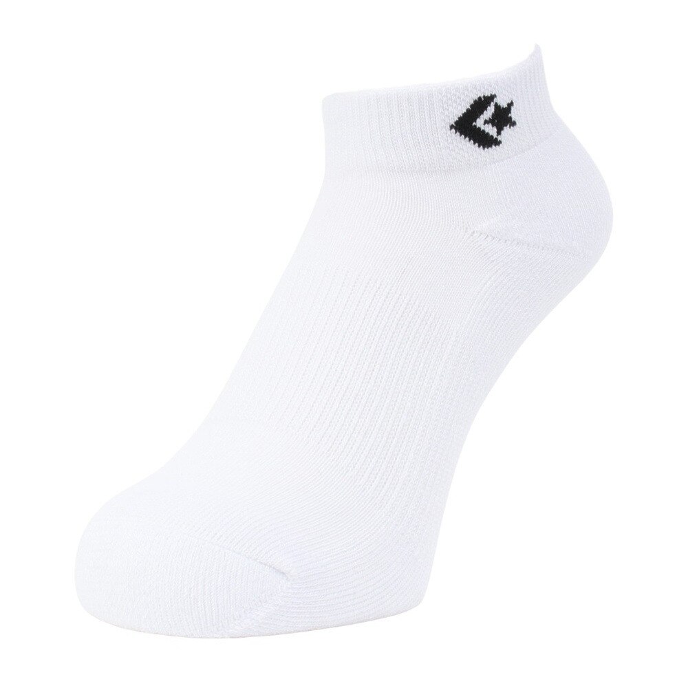 コンバース（CONVERSE）（レディース）アンクルソックス 3足組 白 23-25センチ 41900020 シンプル スポーツ 部活 学生