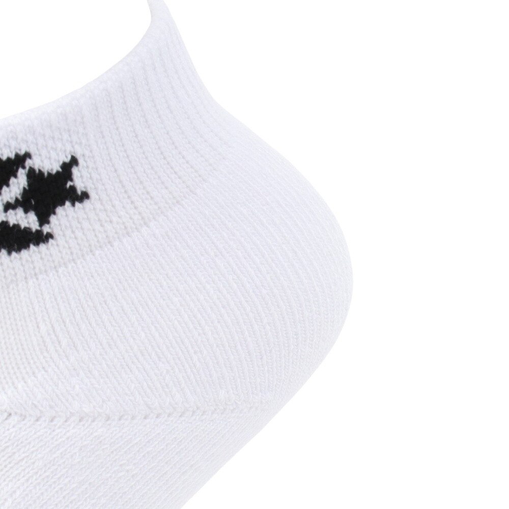 コンバース（CONVERSE）（レディース）アンクルソックス 3足組 白 23-25センチ 41900020 シンプル スポーツ 部活 学生