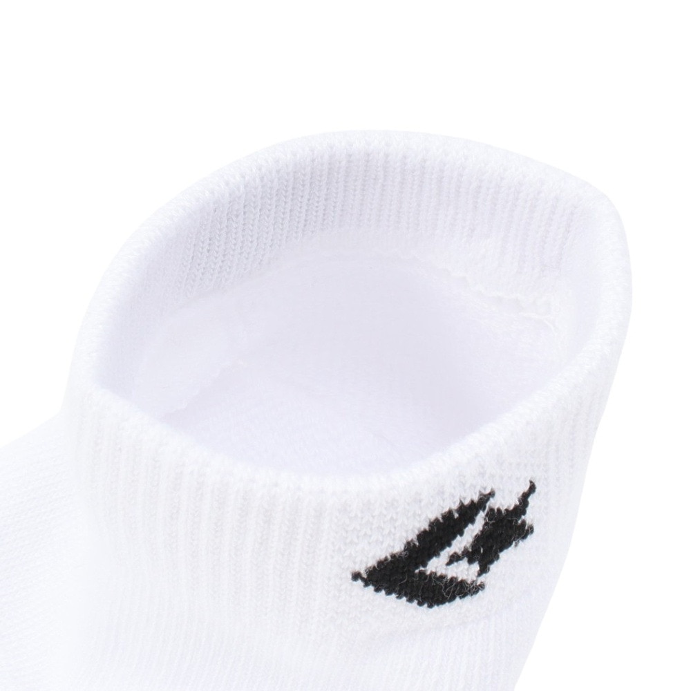 コンバース（CONVERSE）（レディース）アンクルソックス 3足組 白 23-25センチ 41900020 シンプル スポーツ 部活 学生