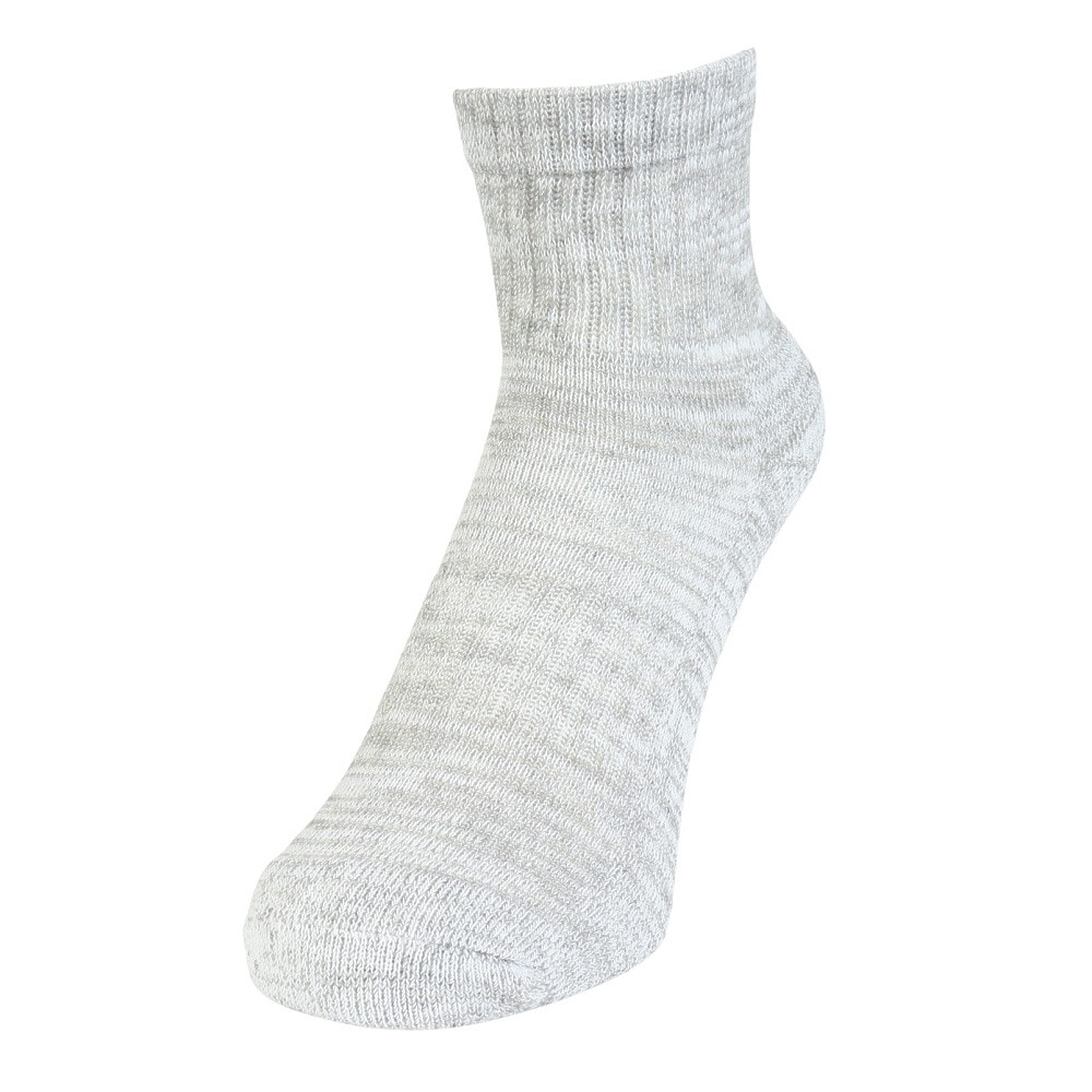 その他ブランド（OTHER BRAND）（レディース）ヒートクロス アンクルソックス 3足組 895CO5GSA0066 GRY