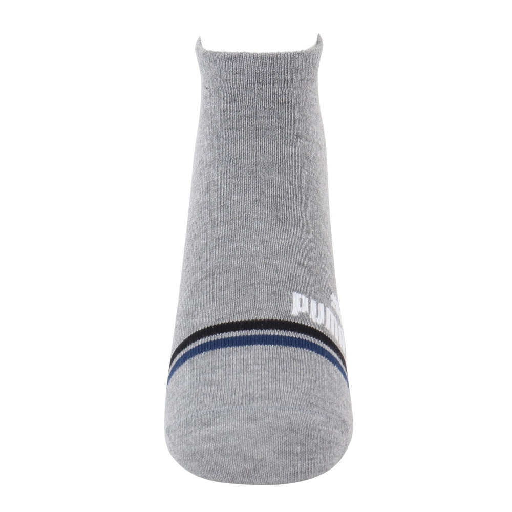 プーマ（PUMA）（レディース）靴下 ライン スニーカーソックス 3足組 23.0cm 3563217-02 3色セット