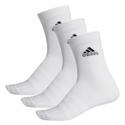 アディダス（adidas）（レディース）クルーソックス 3足組 FXI58-DZ9393