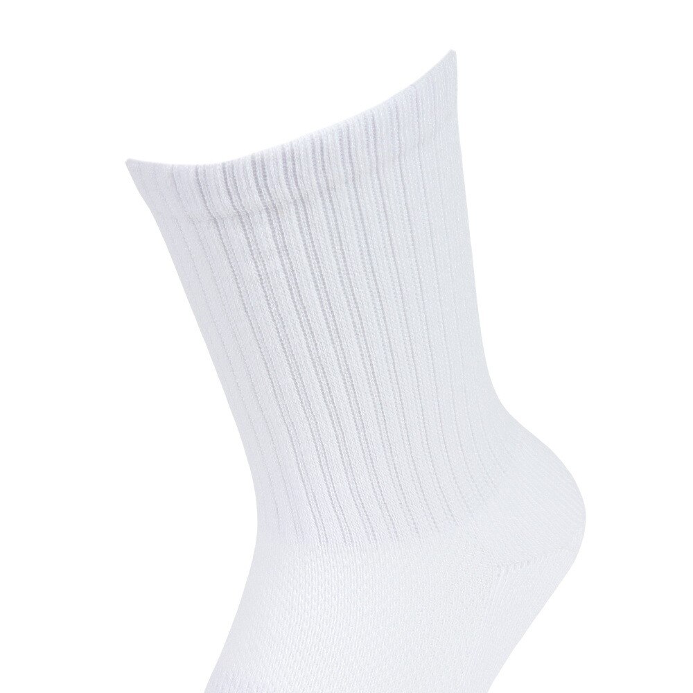クー（Coo.）（レディース）パイルレギュラーソックス 3足組 895Q3OK0013WHT
