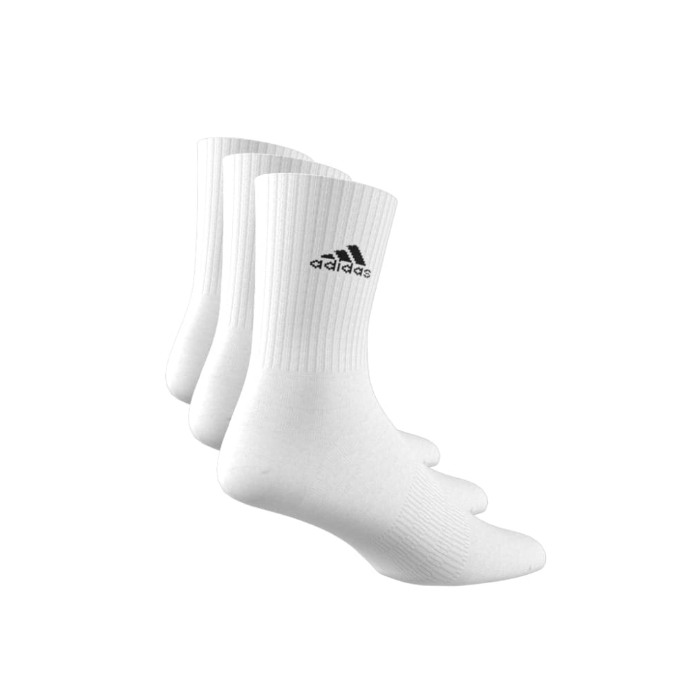 アディダス（adidas）（レディース）クッション クルーソックス 3足組 EBB96-HT3446