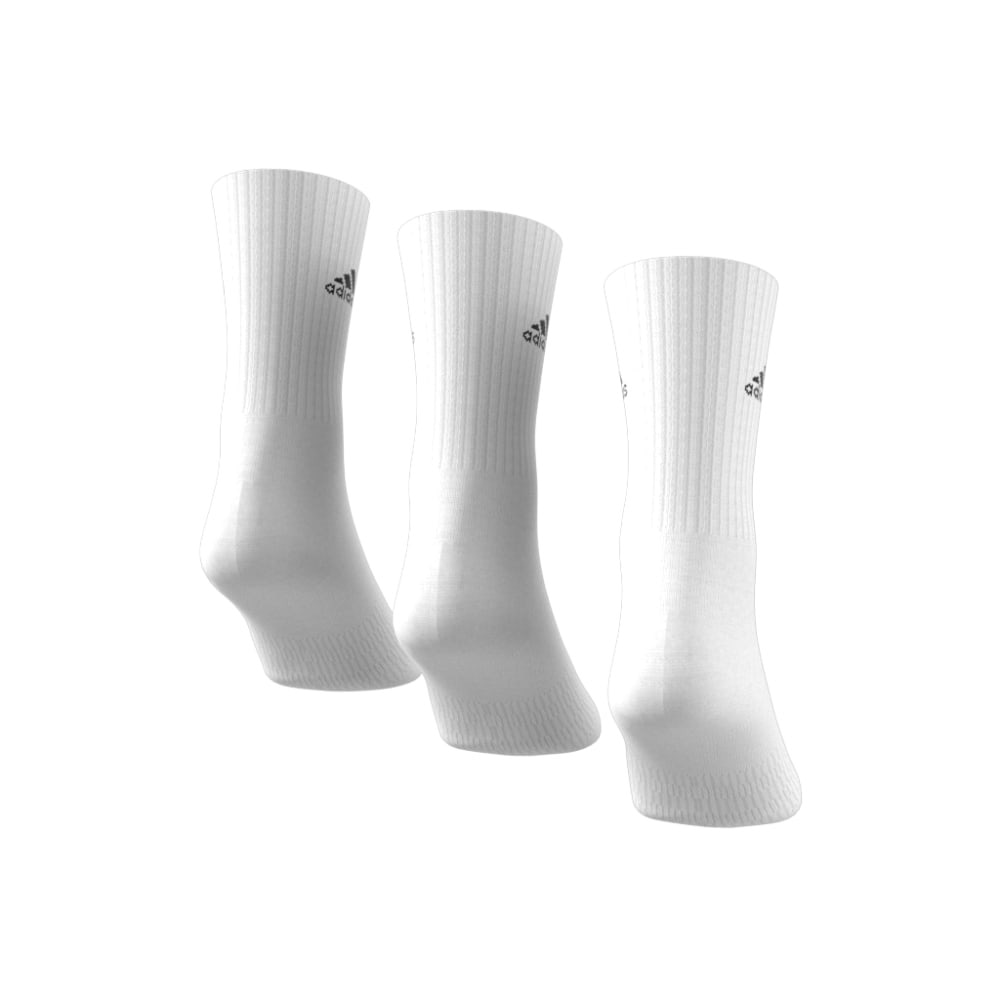 アディダス（adidas）（レディース）クッション クルーソックス 3足組 EBB96-HT3446