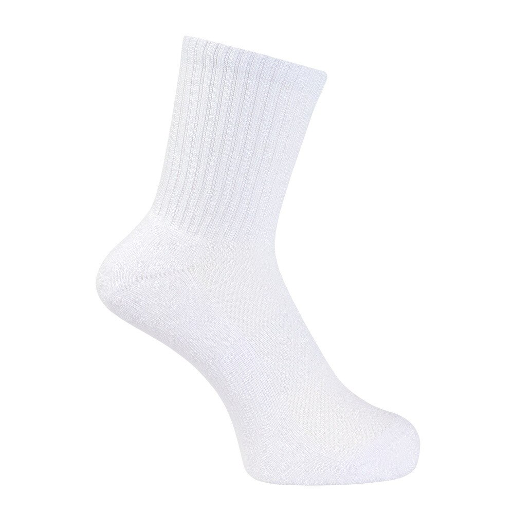 クー（Coo.）（レディース）クルー丈 ソックス 3足組 23 24S895Q3OK0013WHT
