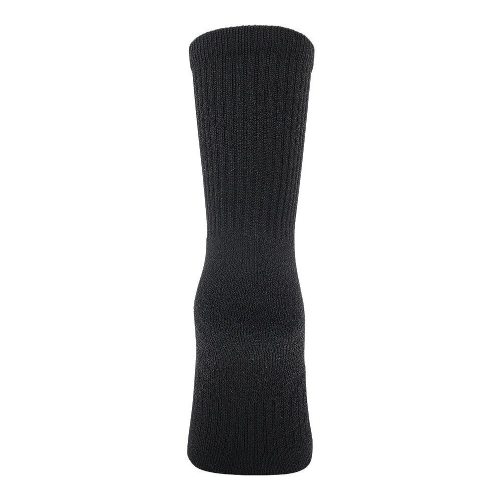 クー（Coo.）（レディース）ヒートクロス 3足組 クルー丈 ソックス 895Q4GSA0059 GRY 22-25cm 抗菌防臭