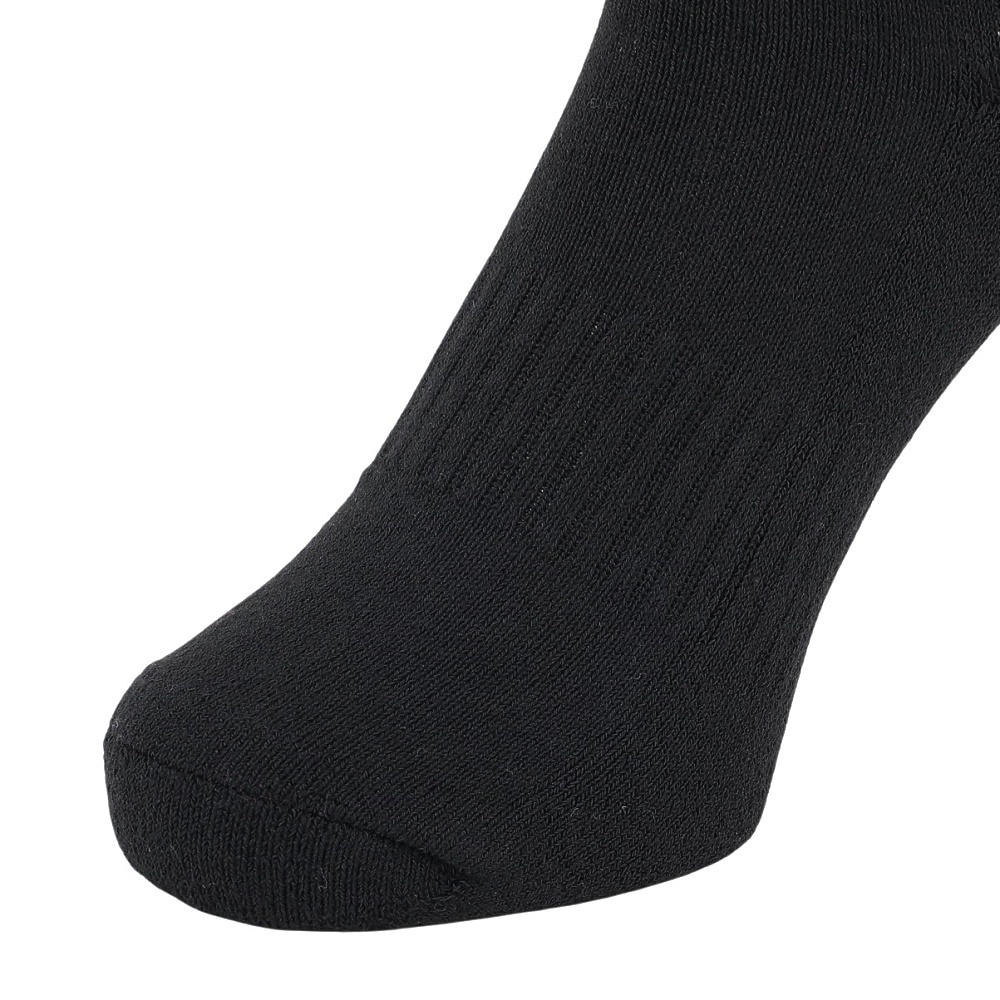 クー（Coo.）（レディース）ヒートクロス 3足組 クルー丈 ソックス 895Q4GSA0059 GRY 22-25cm 抗菌防臭