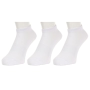 (レディース)ノンパイル ショートソックス 3足組 895PA9OK1543WHT