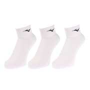 ミズノ(MIZUNO)(レディース)3足組 ソックス ショート 32JX2200