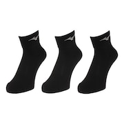 ミズノ（MIZUNO）（レディース）3足組 ソックス ショート 32JX220090