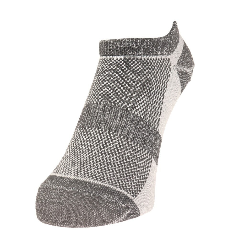 ノーブランド（NO BRAND）（レディース）3足組 ショートソックス SI 895NN2OK4673GRY