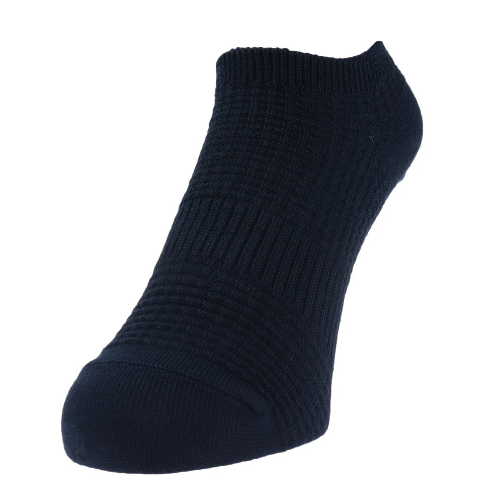 ノーブランド（NO BRAND）（レディース）3足組 ショートソックス SI 895NN2OK4674NVY