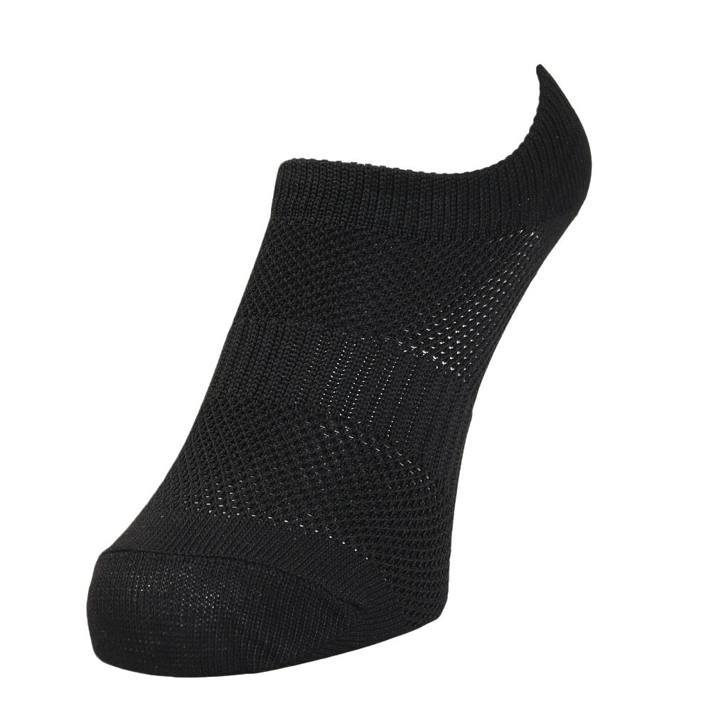 その他ブランド（OTHER BRAND）（レディース）接触冷感 HMショート丈ソックス 3足組 BLK3 895NN3OK0032 黒 22cm 吸汗速乾 接触冷感