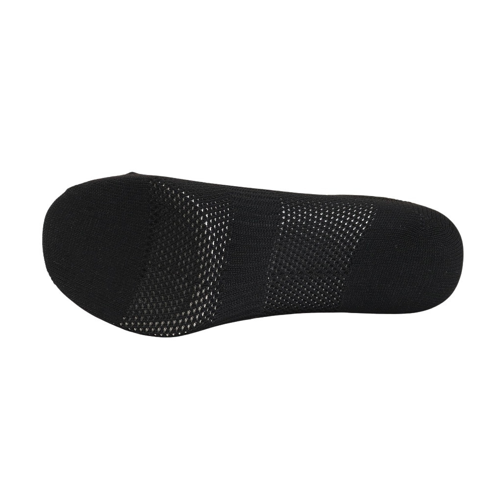 その他ブランド（OTHER BRAND）（レディース）接触冷感 HMショート丈ソックス 3足組 BLK3 895NN3OK0032 黒 22cm 吸汗速乾 接触冷感