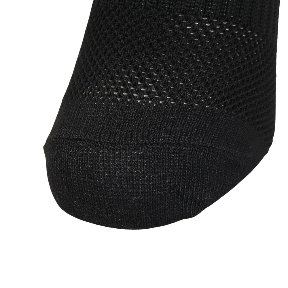その他ブランド（OTHER BRAND）（レディース）接触冷感 HMショート丈ソックス 3足組 BLK3 895NN3OK0032 黒 22cm 吸汗速乾 接触冷感