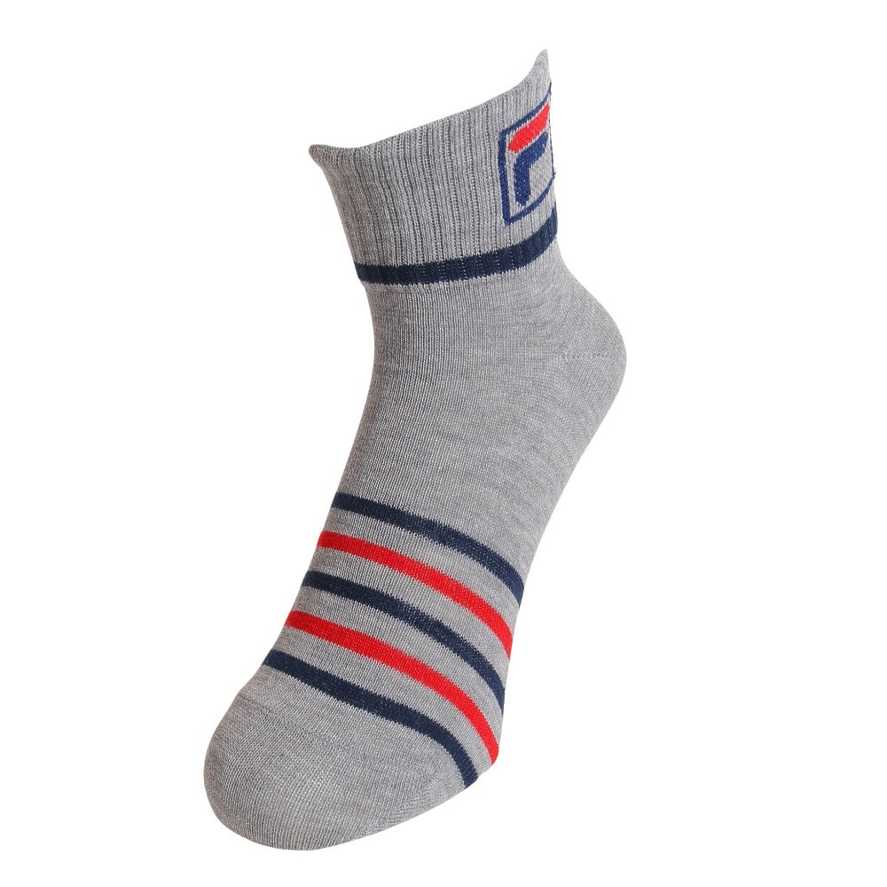 フィラ（FILA）（レディース）3足組 ショートソックス 3520655-01-235