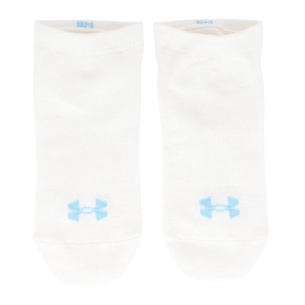 アンダーアーマー（UNDER ARMOUR）（レディース）ノーショー ソックス 3足組 1359233 963