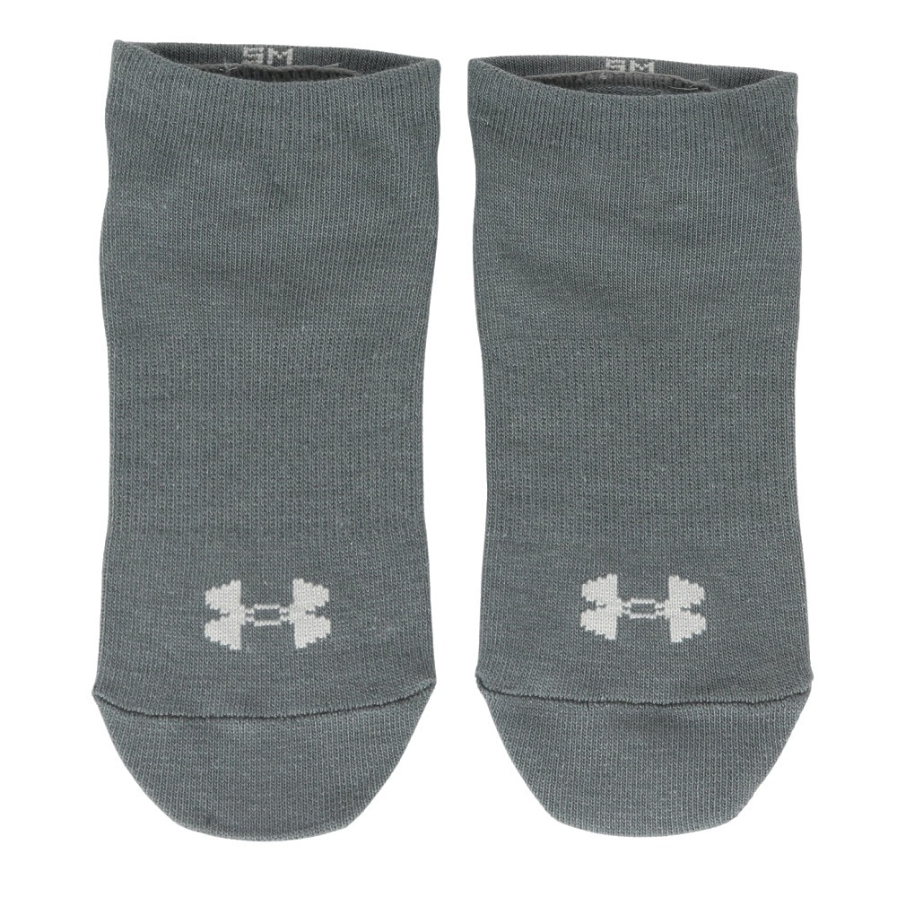 アンダーアーマー（UNDER ARMOUR）（レディース）ノーショー ソックス 3足組 1359233 963