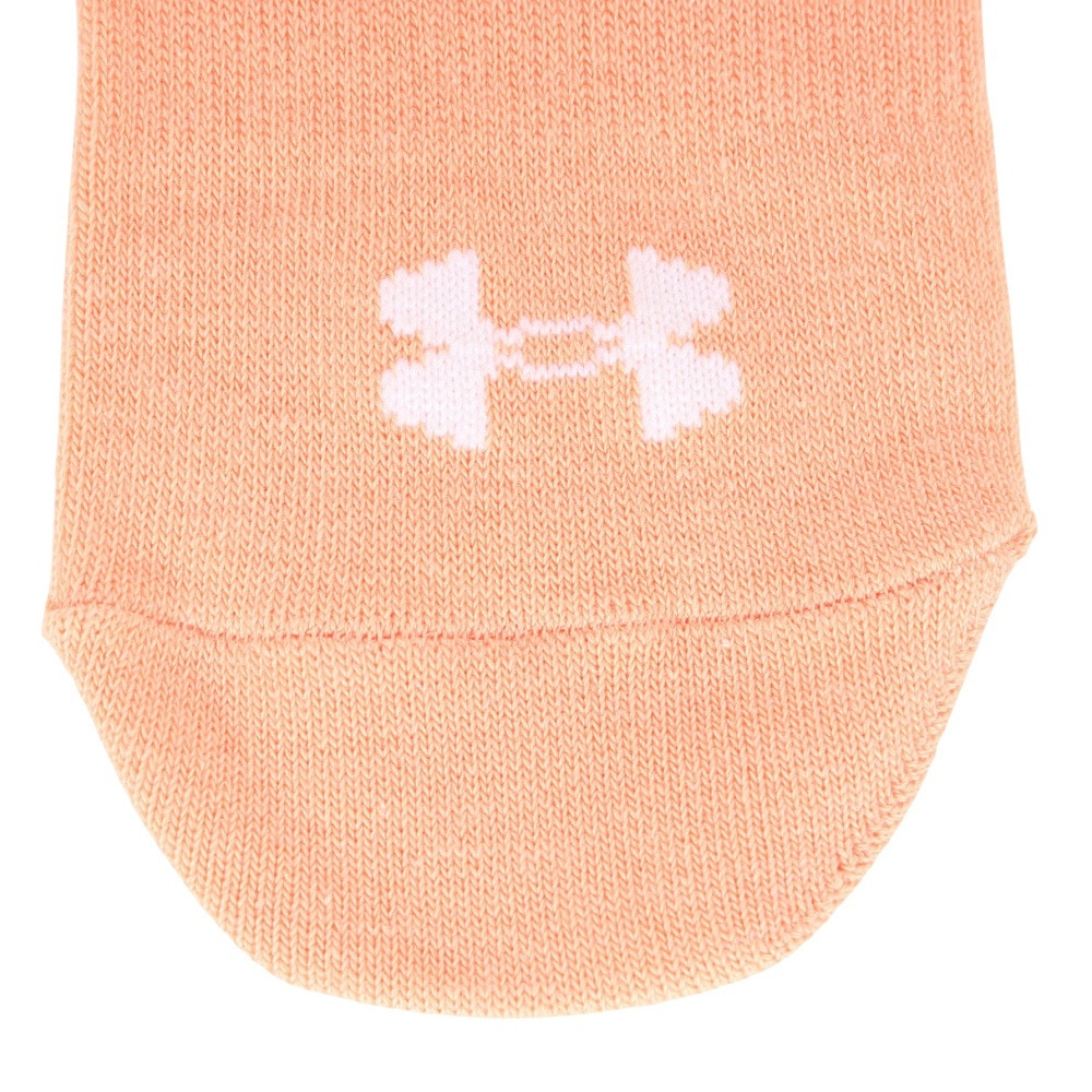 アンダーアーマー（UNDER ARMOUR）（レディース）ノーショー ソックス 3足組 1359233 963