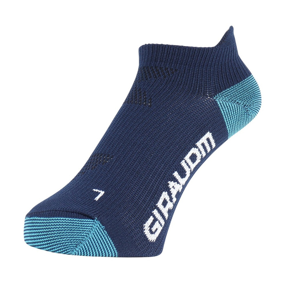 ジローム（GIRAUDM）（レディース、キッズ）ストロングハイバソックス YELBLUPNK 3足組 SK3S0044-WA894-GROK