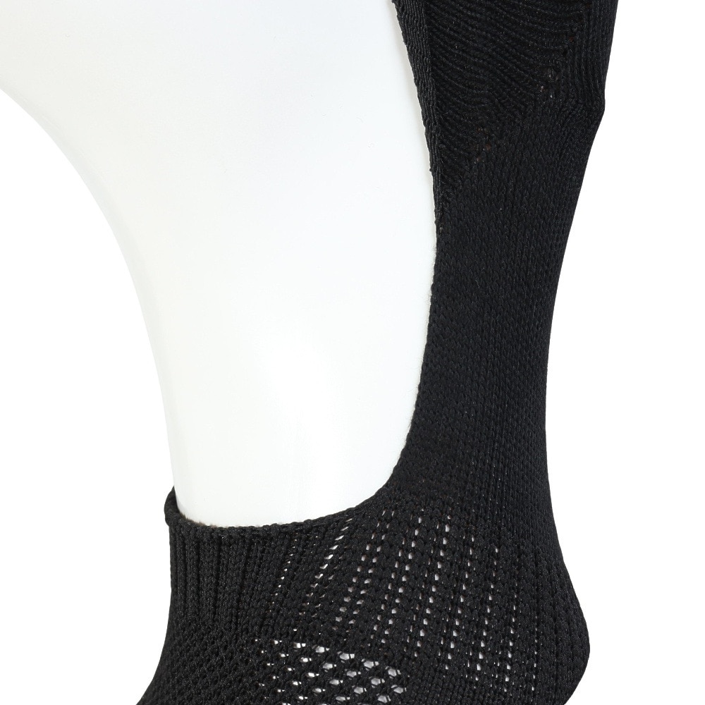 クー（Coo.）（レディース）靴下 冷感HMカバー ショート丈ソックス 3足組 黒 22-25センチ BLK3 895CO5GSA0006 BLK 吸汗速乾 接触冷感 脱げにくい