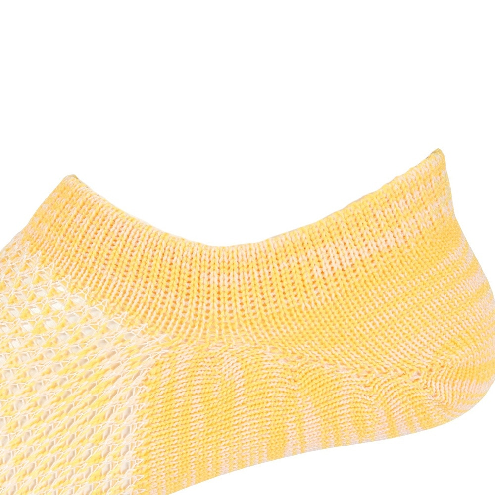 クー（Coo.）（レディース）冷感HMスニーカーイン ショート丈ソックス 3足組 22-25センチ YELBLUDPK 895CO5GSA0003 YEL 吸汗速乾 接触冷感 カジュアル