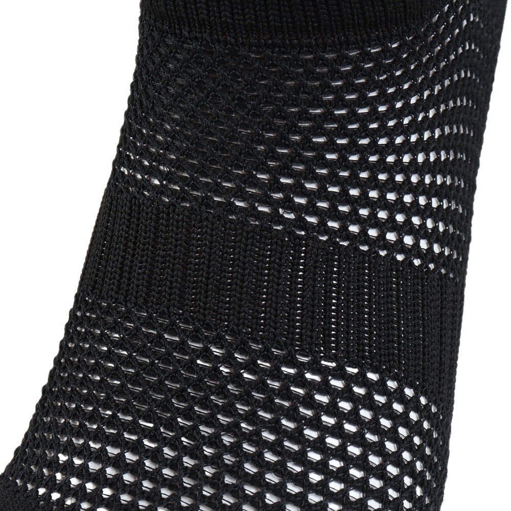 クー（Coo.）（レディース）靴下 ショートソックス 冷感 HM 3足組  黒 22-25センチ BLK3 895CO5GSA0007 BLK 吸汗速乾 接触冷感 カジュアル