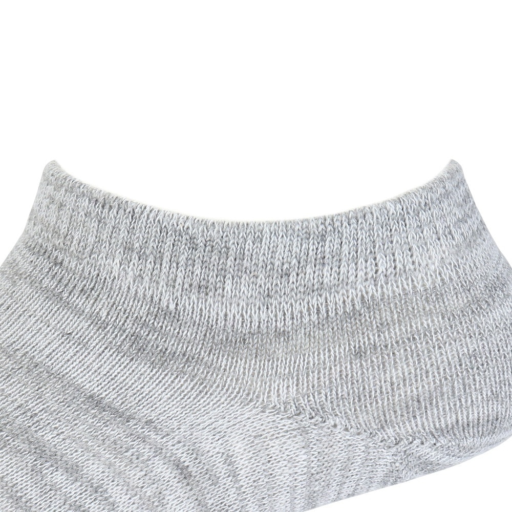 クー（Coo.）（レディース）靴下 ショート丈ソックス 3足組 LGRYGRYBLK 22-25センチ 895CO5GSA0042 LGY