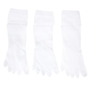 (レディース)ノンパイル3足組 5本指ソックス 895PA9OK1545WHT