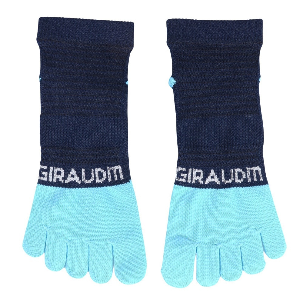ジローム（GIRAUDM）（レディース、キッズ）ストロング5本指ソックス 3足組 YELBLUPNK SK3S0048-WA894-GROK