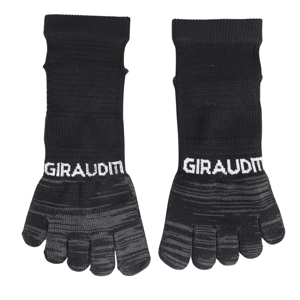 ジローム（GIRAUDM）（レディース、キッズ）ストロング5本指ソックス 3足組 GRYNVYBLK SK3S0050-WA894-GROK