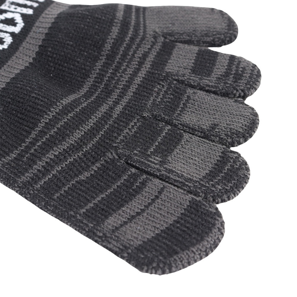 ジローム（GIRAUDM）（レディース、キッズ）クール5本指ソックス 3足組 BLK SK4S0198-WA895-GRYW