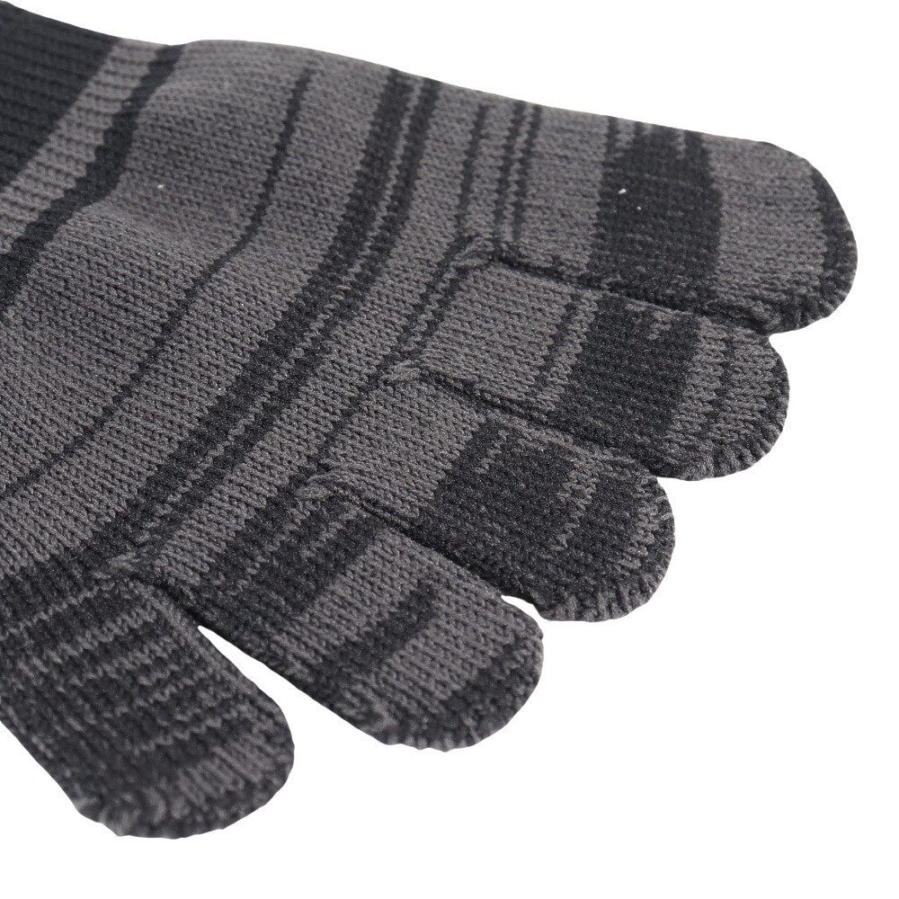 ジローム（GIRAUDM）（レディース、キッズ）クール5本指ソックス 3足組 BLK SK4S0198-WA895-GRYW